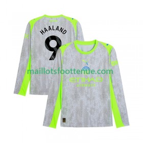 Maillot/Tenue Manchester City Erling Haaland 9 Troisieme 2025/2026 Manche Longue